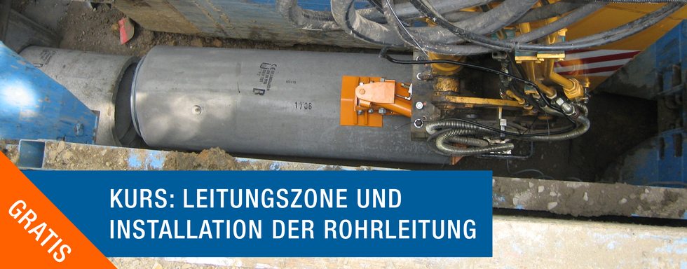 course “Trench Protection and Pipe installation”